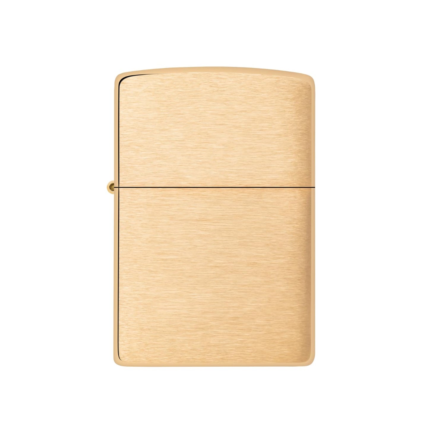 Zippo Lighter Solid brass with brushed finish
