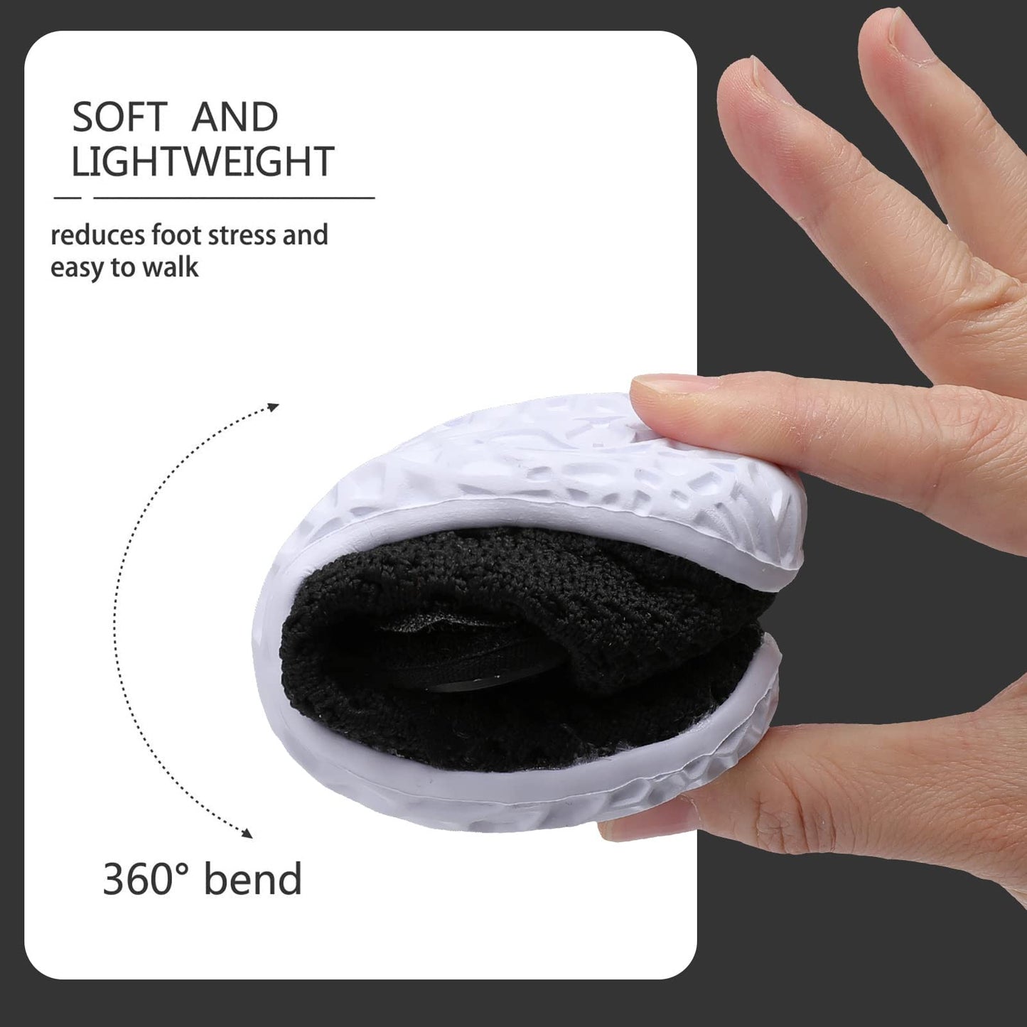 FEETCITY Toddler Swim Shoes Boys Girls Aqua Socks Non-Slip Quick Dry Barefoot for Kids Beach Outdoor Sports Toddler 5