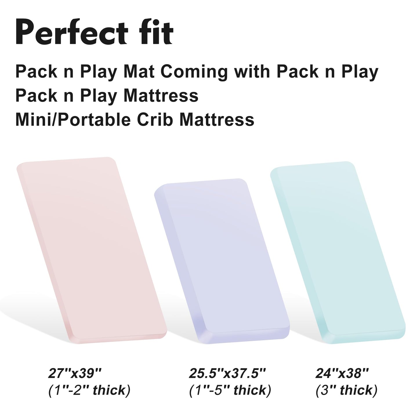 Pro Goleem Muslin Pack n Play Sheets for Boys and Girls, Soft Breathable Cotton Fitted Mini Crib Sheets, Neutral Baby Sheets for Playard Mattress, 1 Pack (Black)