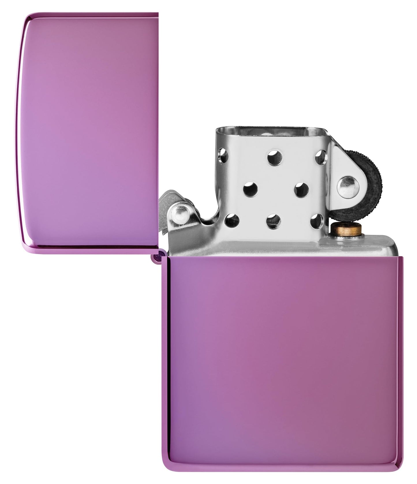 Zippo High Polish Purple Pocket Lighter, Abyss