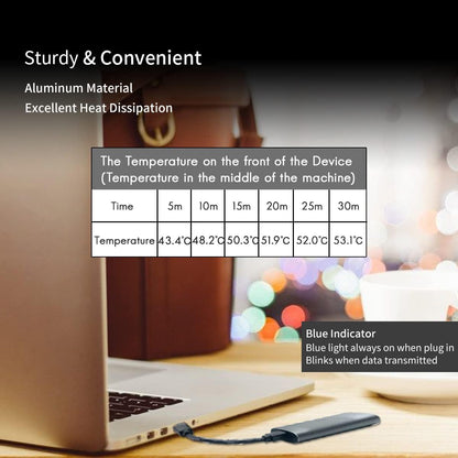 SSK Aluminum M.2 to USB NVMe SATA SSD Enclosure Reader, Tool-Free USB 3.2 Gen 2 10Gbps NVMe PCI-E 6Gbps SATA M-Key / B+M Key Solid State Drive External Adapter with UASP Trim, for SSDs 2242 2260 2280