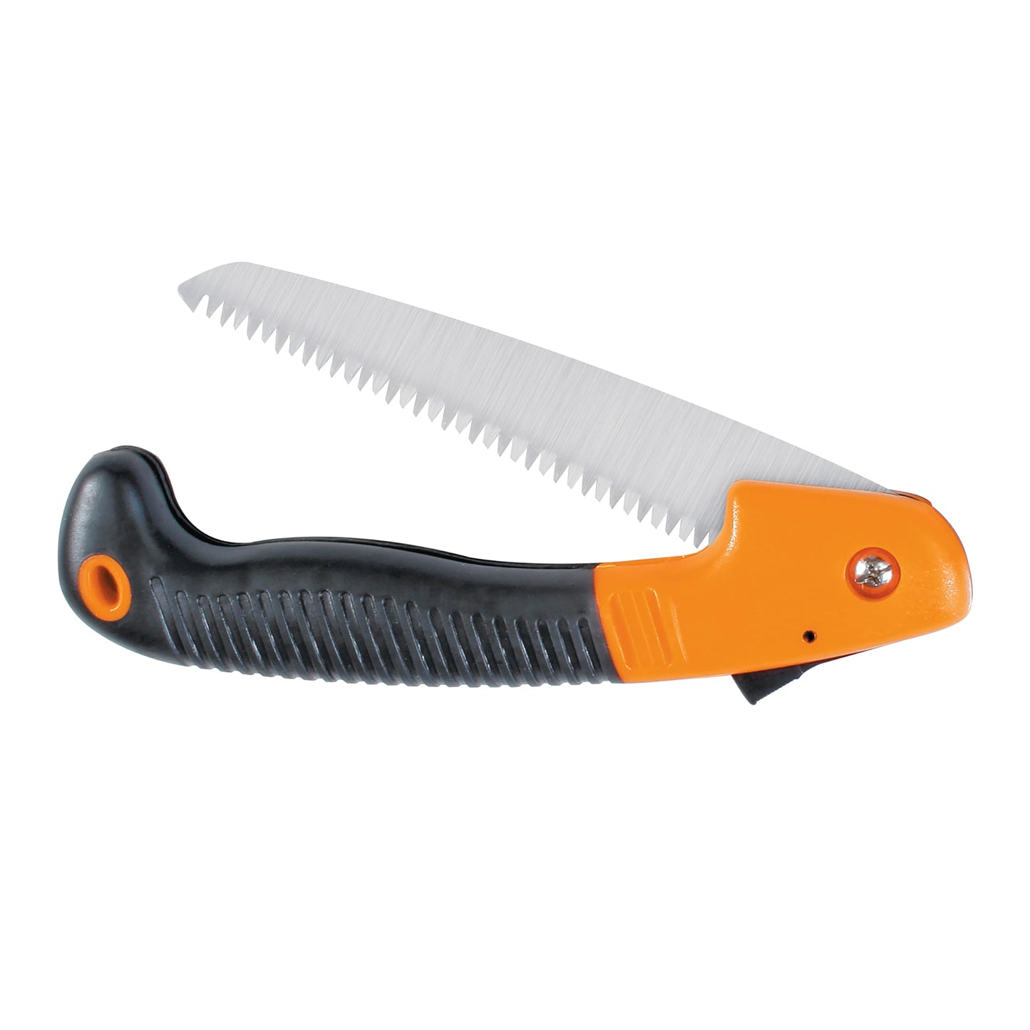 Fiskars Folding Hand Saw, 7" Pruning Saw with Power Tooth Blade with Triple Ground Teeth that Powers Through Wood Faster, Soft Grip Handle