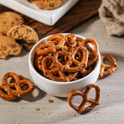 Broadway Basketeers Birthday Gift Basket Tower - Birthday Snack Box with Sweet and Savory Treats for Men, Women, & Kids