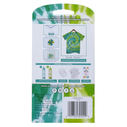 Tulip One Step Tie Dye Kit: Mini Neon Kit in Teal and Green