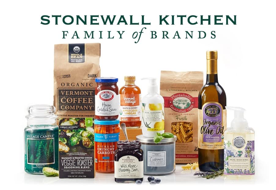 Village Candle Beachside Large Glass Apothecary Jar Scented Candle, 21.25 oz, Light Blue