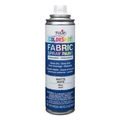 Tulip ColorShot Instant Spray Fabric Color 3oz. Blue