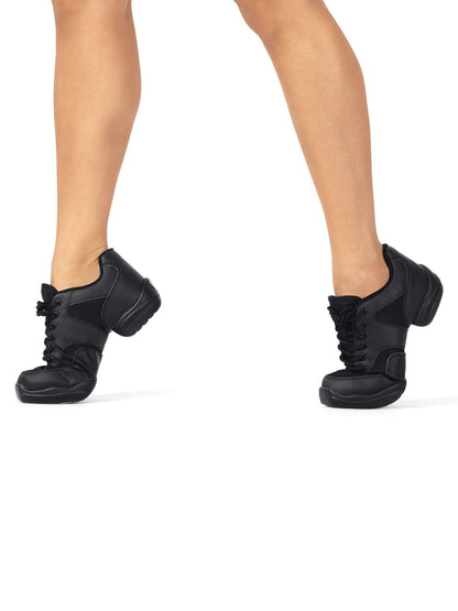 Theatricals Adult Split-Sole Jazz Sneaker Black 08.0 T8000