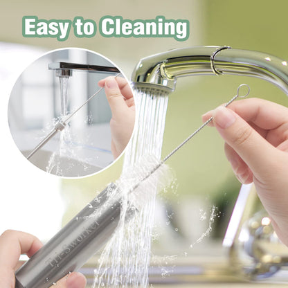 Tri-Sworker Meat Injector Syringe for Smoking with 4 Marinade Flavor Food Injector Needles, Ideal to Injector Marinades for Meats, Turkey, Brisket, Beef; 2-OZ Capacity