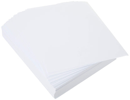 Amazon Basics Multipurpose Copy Printer Paper, 8.5 x 11 Inches, 20 lb, 1 Ream, (500 Sheets), 92 Bright, White
