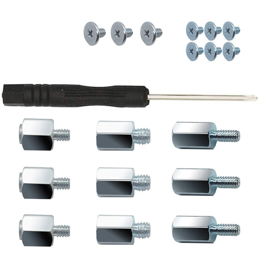 SGTKJSJS m.2 ssd Screws Kit, Nvme M2 Screws Suitable for Asus ASRock Gigabyte MSI Motherboard & Nvme SSD