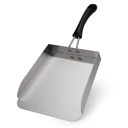 Stanbroil Stainless Steel Griddle Mover Smash Burger Food Shovel Grill Spatula Great for Stir Fry and Move Food, 13"