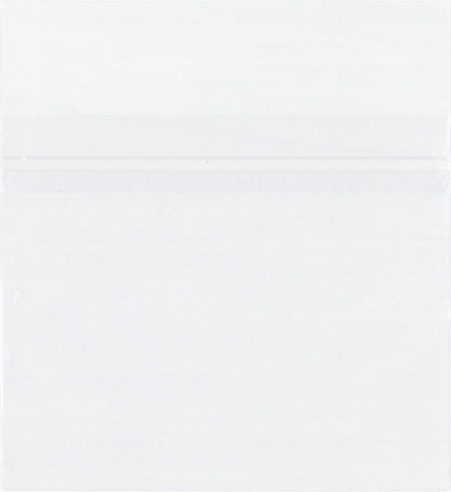 Square Deal Recordings & Supplies - CD Sleeves - RESEALABLE Premium 2mil Thick - Archival Quality, Crystal Clear - Holds 1 Standard 10.4mm CD Jewel Box (100 Sleeves)