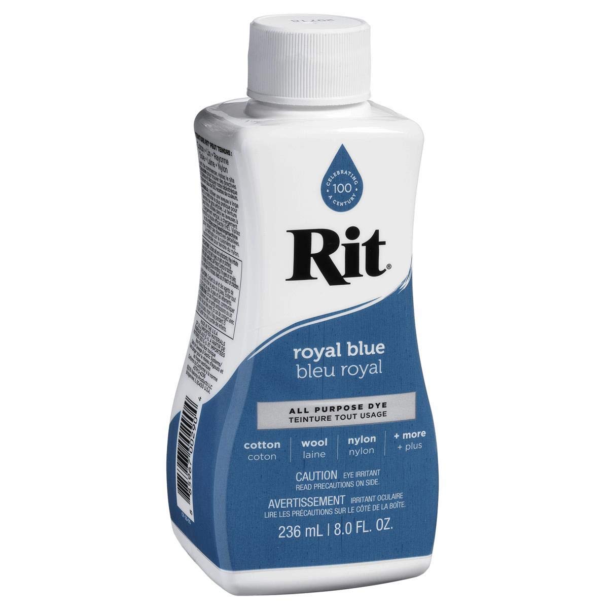Rit Dye All Purpose Liquid Dye 236ml, Royal Blue