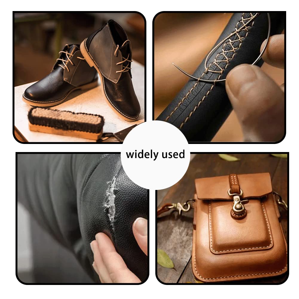 BAGERLA Upholstery Repair Sewing Kit Heavy Duty Sewing Kit with Awl Tools, Seam Ripper, Hand Stitching Needles, Upholstery Thread, Leather Craft Tool Kit for Shoes Sofa Tent Carpet Leather Craft DIY