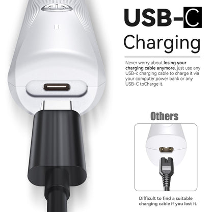 Bautrium Cat Grooming Clippers Kit with Paw Trimmer, 3 in 1 Electric Pet Hair Trimmer Supplies for Thick Matted Hair, Heavy Coat Butt Shaver Cat Razor Fur Trimmer for Dogs at Home