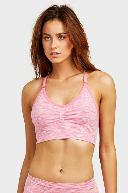 Women's Bras, Comfortable Yoga Tube Bralette Sports Bra, Free Size - Pack of 6 (BR0252SP1)