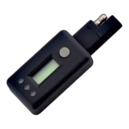 Battery Tender Voltage Indicator for Easy-to-Use Accurate 12V Battery Testing - Easily Track 12V Battery Voltage Using LCD Display with LED Charge Indicator - 081-0157