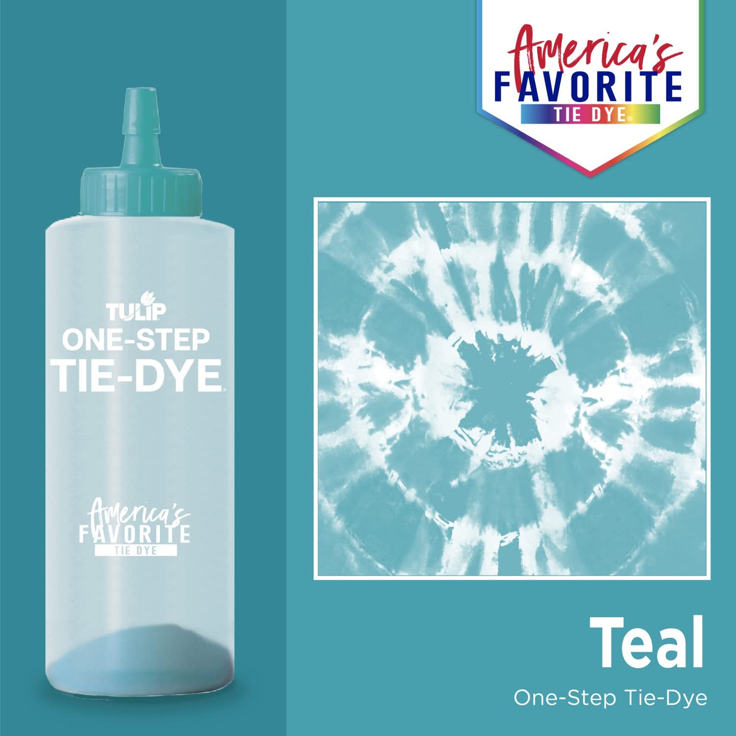 Tulip One Step Tie Dye Kit: Mini Neon Kit in Teal and Green