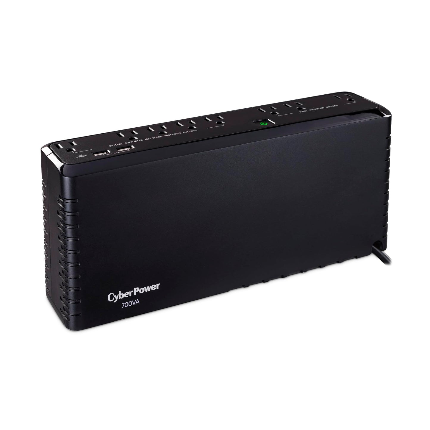 CyberPower SL700U Standby UPS Battery Backup and Surge Protector, 700VA/370W, 8 Outlets, Slim Profile, UL Certified