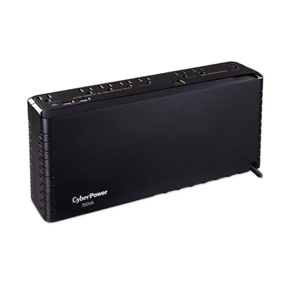 CyberPower SL700U Standby UPS Battery Backup and Surge Protector, 700VA/370W, 8 Outlets, Slim Profile, UL Certified