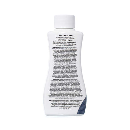 Rit Dye – Liquid Fabric Dye for Crafting, Clothing, and Décor – 8 oz. Bottle – Teal (Gloves Included)