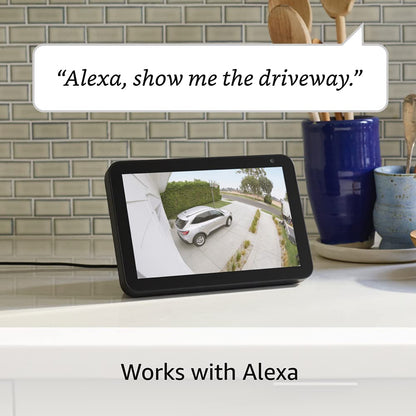 Ring Floodlight Cam Wired Plus — Outdoor home or business security with motion-activated 1080p HD video and floodlights, (2021 release) White