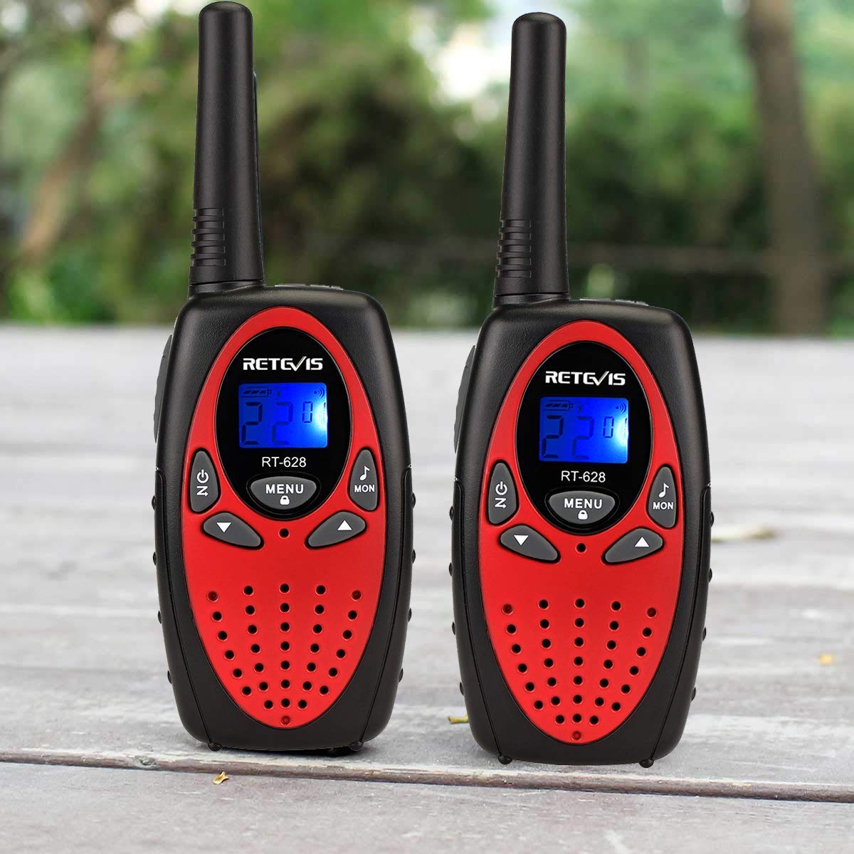 Retevis RT628 Walkie Talkies for Kids,Toys Gifts for 6-12 Years Old Boys Girls,Long Range 2 Way Radio 22CH VOX,Birthday Gift,Family Walkie Talkie for Camping Hiking Indoor Outdoor