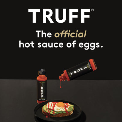 TRUFF Original Black Truffle Hot Sauce, Gourmet Hot Sauce with Ripe Chili Peppers, Black Truffle Oil, Agave Nectar, Unique Flavor Experience in a Bottle, 6 oz.