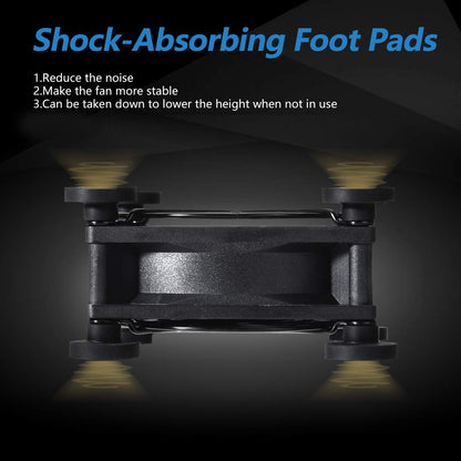 SCCCF Quiet 80mm USB Fan, 5V USB Portable Cooling Fan for Flat Panel Xbox DVR PlayStation Router TV Receiver Computer Cabinet Cooler