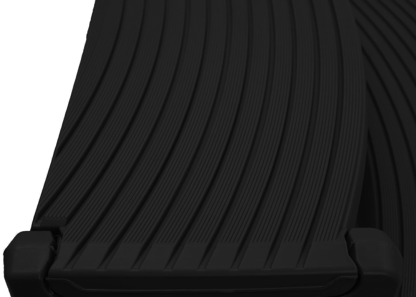 Confer Plastics Resin Multi Purpose Outdoor Non Slip Portable Spa and Hot Tub Handi-Step Deck Patio Steps Accessories, Black