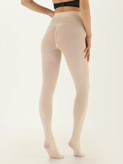 EVERSWE Women's 80 Den Soft Opaque Tights, Women's Tights (Small-Medium, Ballet Pink)