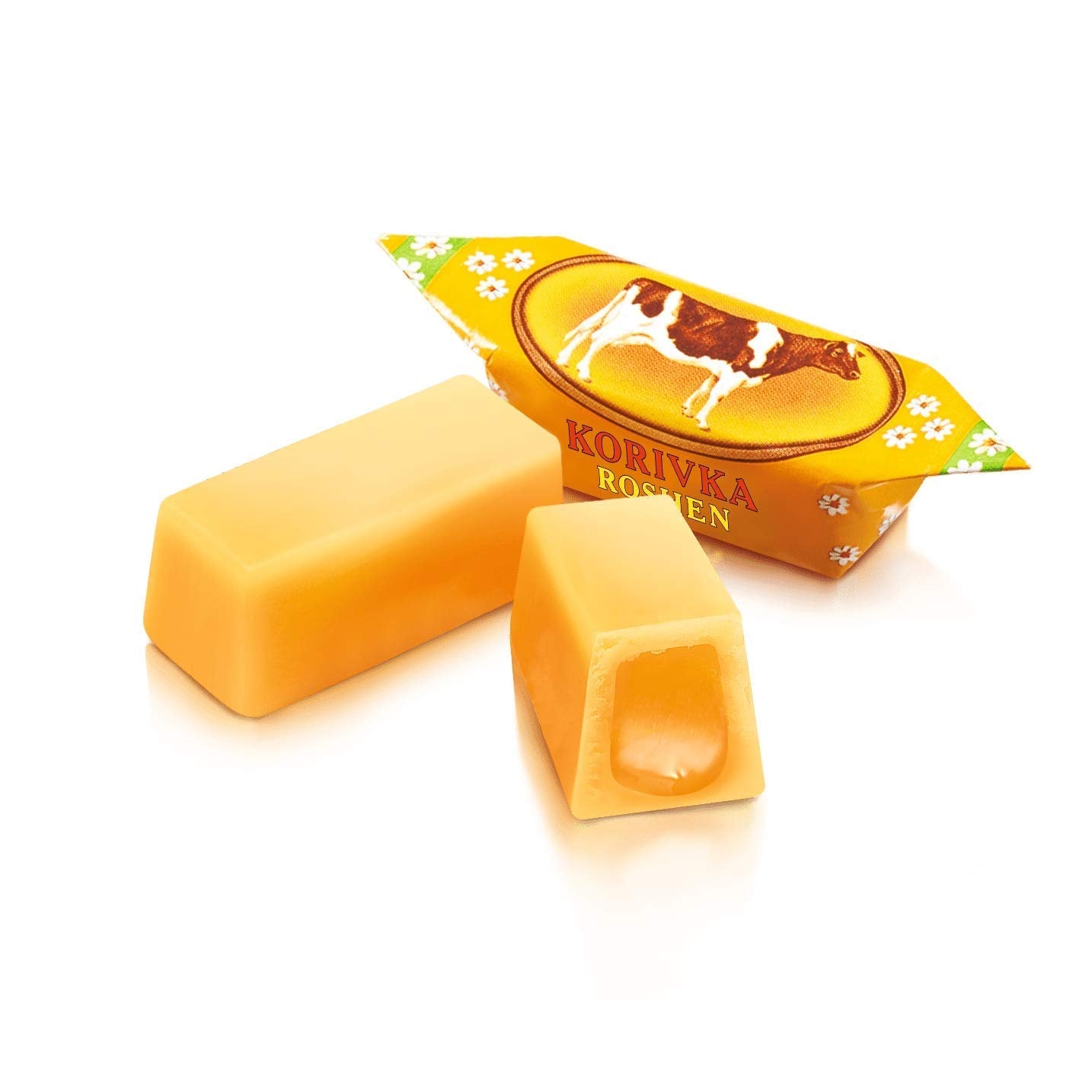 Roshen Korivka Cow Candy, Milky Sweets Fudge Candy, Kosher, Halal 2.2/1kg