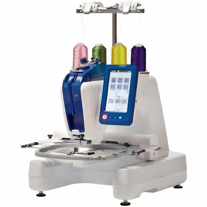 Simthread 5500Yds Embroidery Thread, 5000M High-Yardage 40WT 100% Polyester Thread – 170+ Vivid Colors, High-Speed Rated – Compatible with Brother, Singer, Janome & More - Tangerine 209