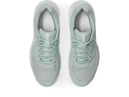 ASICS Women's Gel-Dedicate 8 Tennis Shoes, 9, Lichen Rock/White