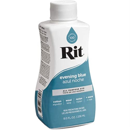 Rit All Purpose Liquid Dye 236ml - Evening Blue