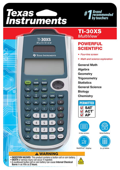 Texas Instruments TI-30XS MultiView Scientific Calculator