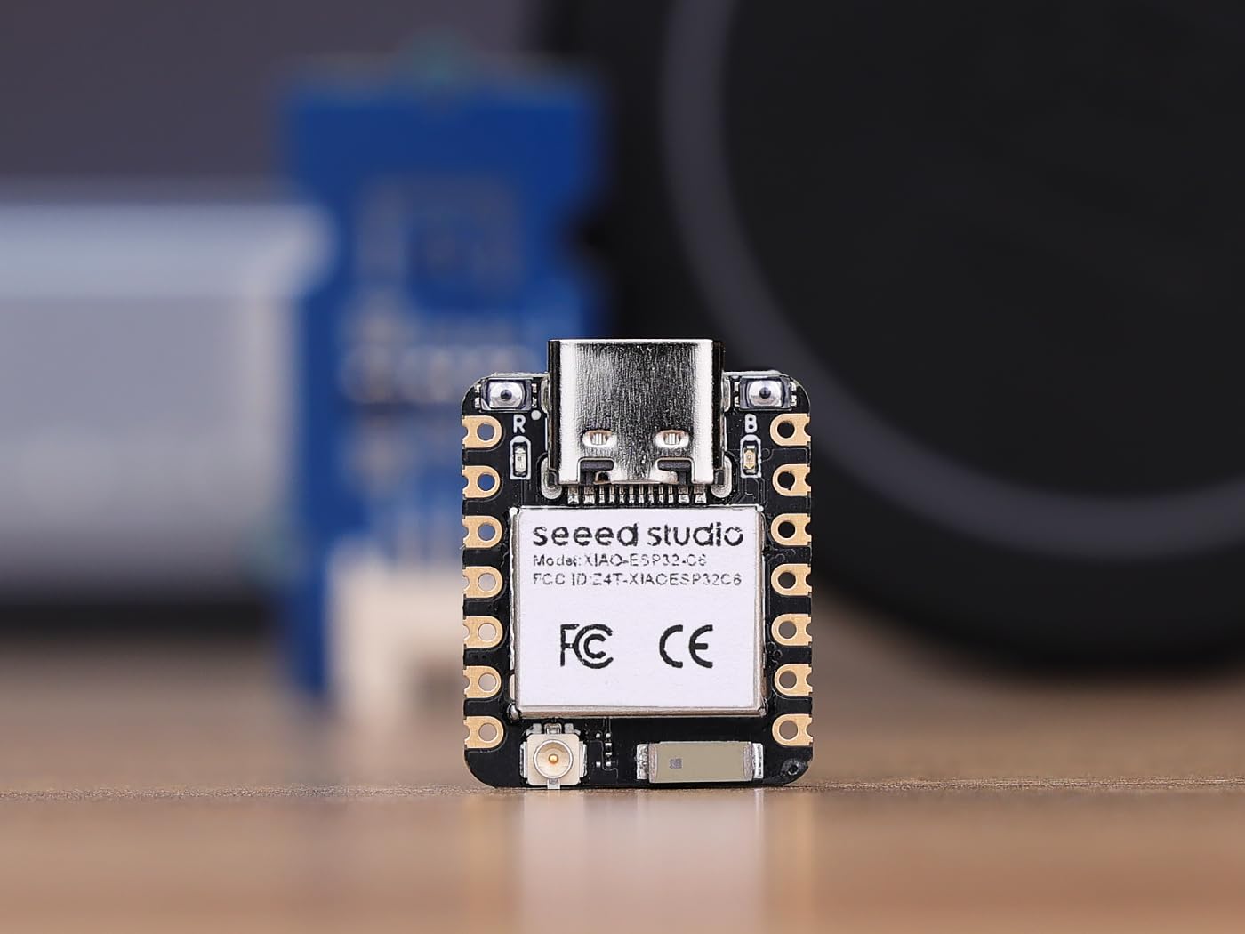 Seeed Studio XIAO ESP32C6-2.4 GHz WiFi 6, Bluetooth 5.3, Zigbee, Thread (802.15.4), ESP Rain Maker, AWS IoT, Support Microsoft Azure, Smart Home