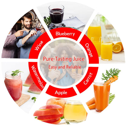 EJWOX 4.75 Gallon Fruit and Wine Press, Manual Cider Juice Maker with Solid Beech Wood Basket & Heavy-Duty Stand for Apples, Grapes, Berries