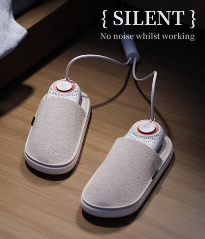 Snowpea Portable Shoe Dryer with Fan for Travel, Ski Boots Dryer with Heat Blower, Shoe & Boot Warmer for Cleats Sneakers Trainer Shoes with 3/6/9 Hours Timer - Ultra