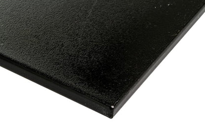 Camco 43704-A Decor Mate Stove Topper and Cutting Board - Eliminates RV and Camper Stove Top Rattling |Can be Used as a Serving Tray - Black (43704)