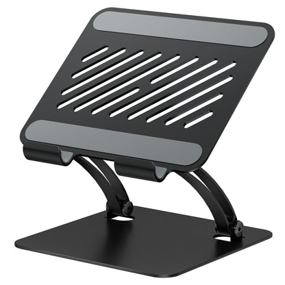 tounee Tablet Holder Stand, Dual Rod Adjustable Aluminum Desktop Stand, Compatible with 4-15.9" iPads, Surface Tablets, Portable Monitor, Kindle and More (Black)