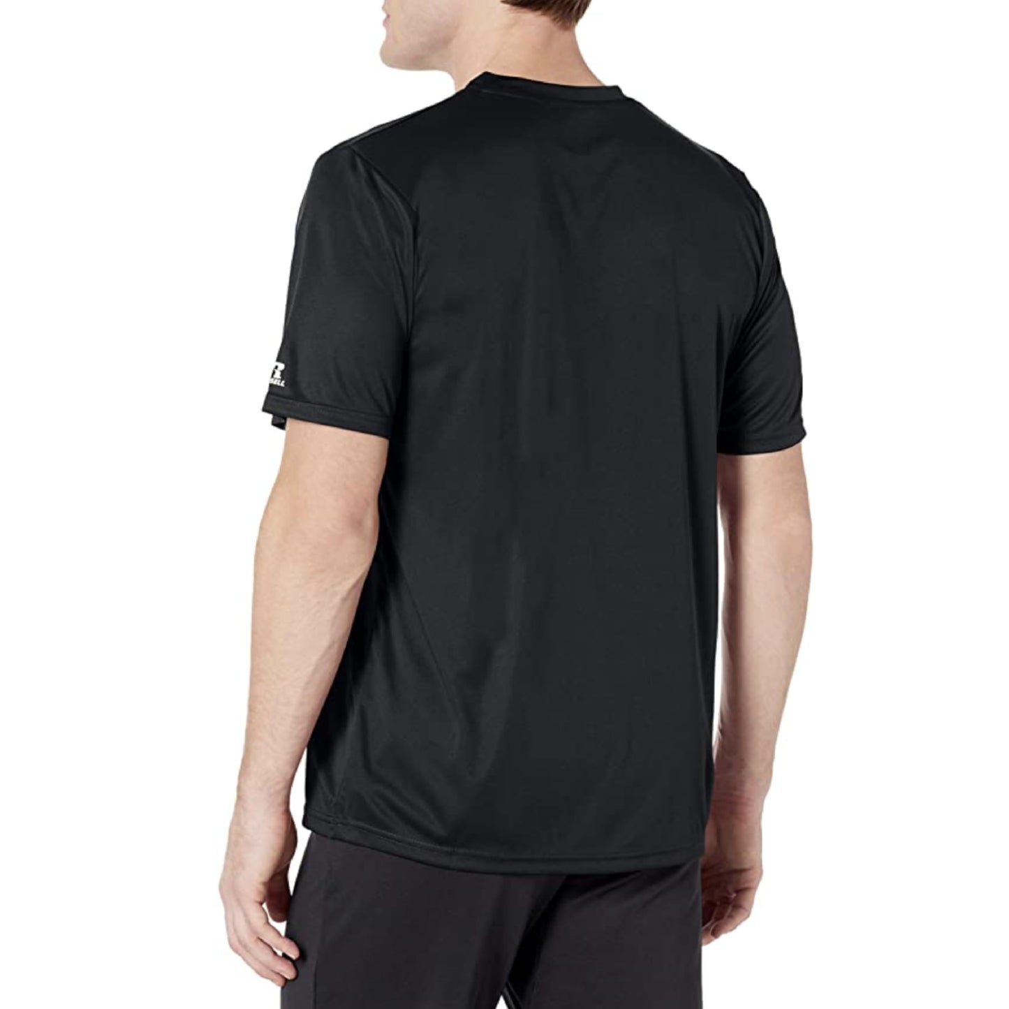 Russell Athletic Men's Short Sleeve Performance T-Shirt, Black, 3X-Large