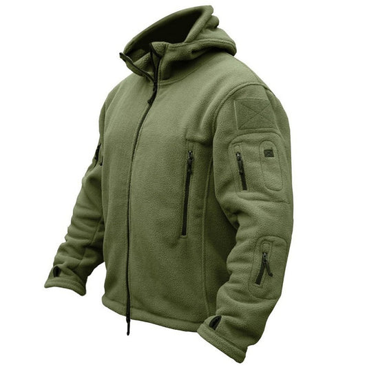 ReFire Gear Men's Warm Military Tactical Sport Fleece Hoodie Jacket