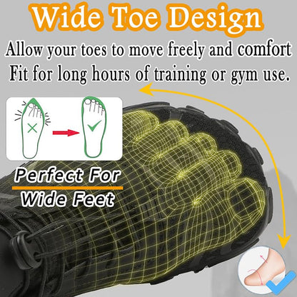 Barefoot Shoes Men Women Minimalist Shoes Zero Drop Workout Cross-Trainer Hiking Water Wide Toe Box Grounded Footwear Weightlifting Walking White