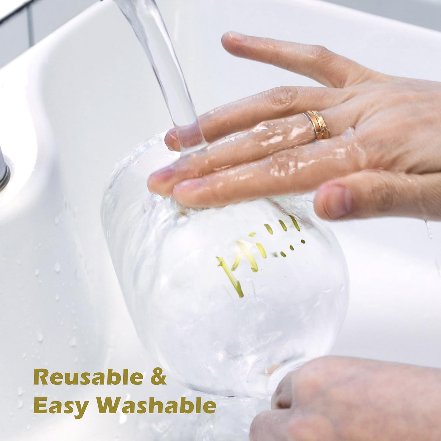 GAINWELL Metallic Wine Glass Markers 8Pcs, Food-Safe, Non-Toxic, Dishwasher-Safe, Wine Glass Marker Pens for Ceramic Plates, Parties & Weddings