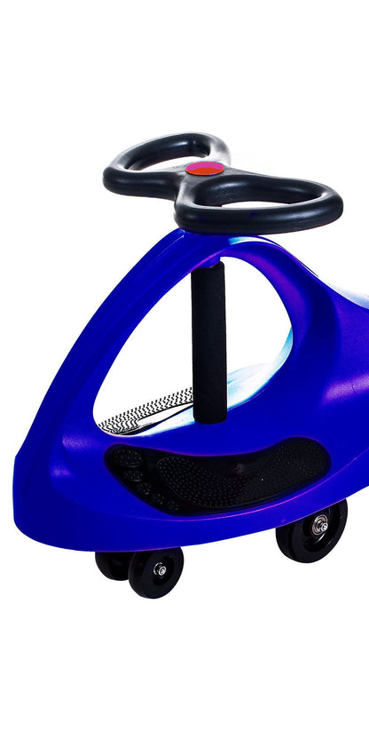 Wiggle Car - Ride on Toy for Ages 3 and Up - Toddler Ride on Toys with no Batteries, Gears, or Pedals Just Twist, Wiggle, and Go by Lil’ Rider (Blue)