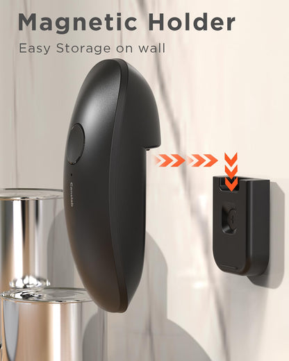 Canslab Rechargeable Electric Can Openers for Kitchen for Seniors with Arthritis- USB Battery Automatic Can Opener for Any Size Can - Smooth Edge, Handsfree, Portable Small One Touch Opener