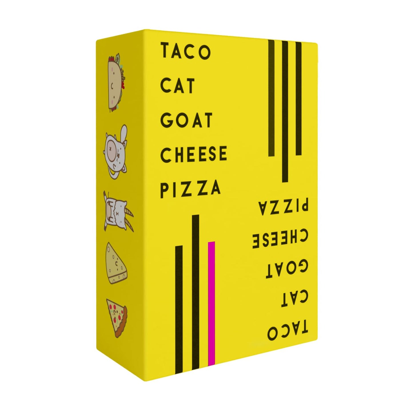 Taco Cat Goat Cheese Pizza Card Game – Wildly Entertaining & Easy To Learn - Great for Adults, Teens, Kids and Families - Card Games and Board Games for Family Game Night - 10 Min, Age 7+, 2-8 Players