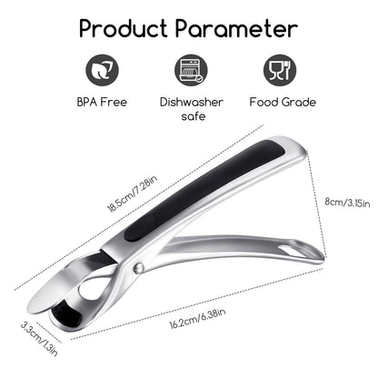 SOLEADER Plate Gripper Compatible With Instant Pot Accessories, Air Fryer Pans Gripper, Hot Plate Bowl Retriever For Egg Custard For Jidangeng, For Microwave Toaster Oven Steamer, Pack of Two