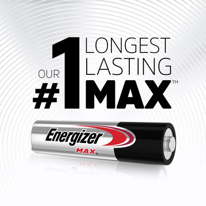 Energizer MAX AAA Batteries (4 Pack), Triple A Alkaline Batteries